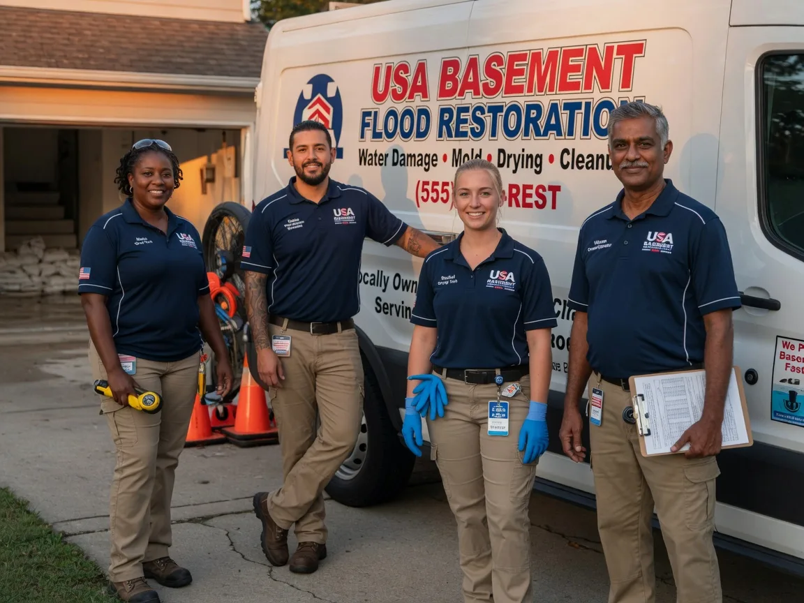 Basement Flood Cleanup company in Glassport, PA