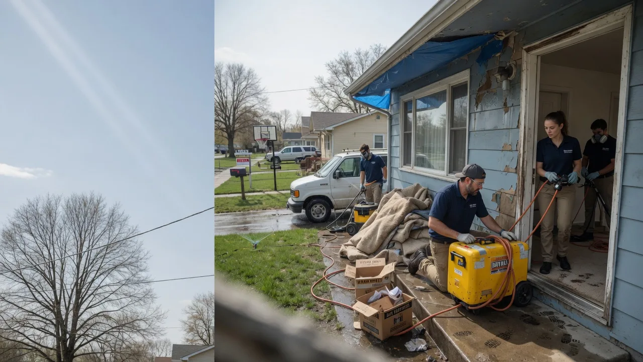 Basement Flood Cleanup in Glassport, PA near me